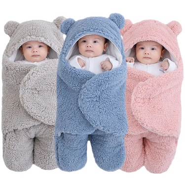 CuddleCloud | Calor de invierno para tu bebé - Manta envolvente para bebé en 7 colores